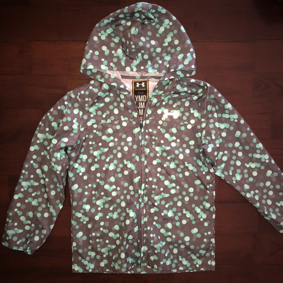under armour girls rain jacket